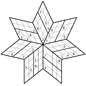 Spark Sudoku Heptagramme