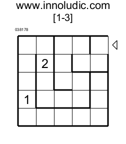 Sudoku Labyrinthe 5-3 no 38178