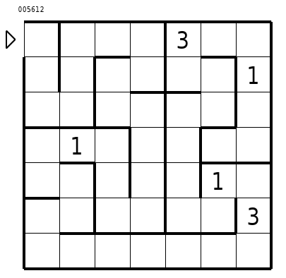 Sudoku Labyrinth no 5612