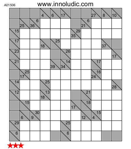 Kakuro 11X13 no 1506