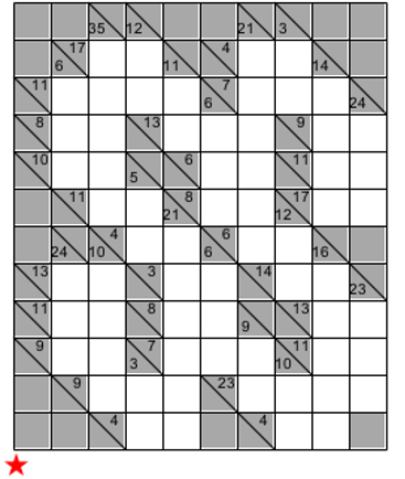 Kakuro 10X12 # 1