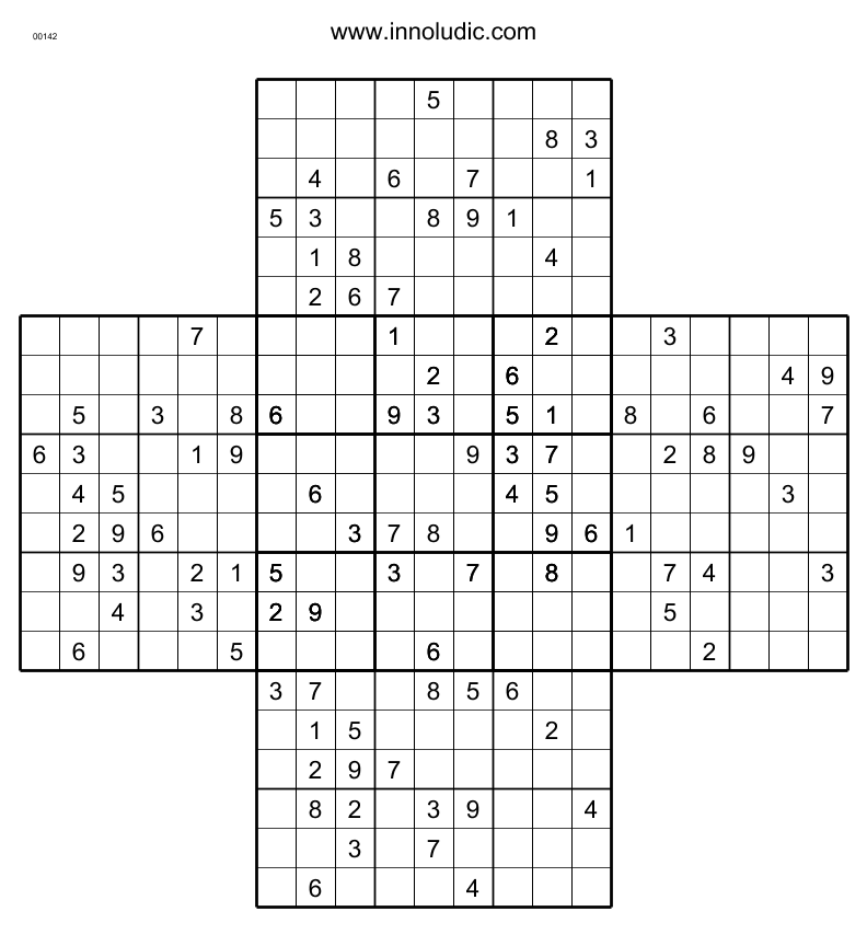 Sudoku Puzzles Royalty Free Vector Image Vectorstock Printable Multi 