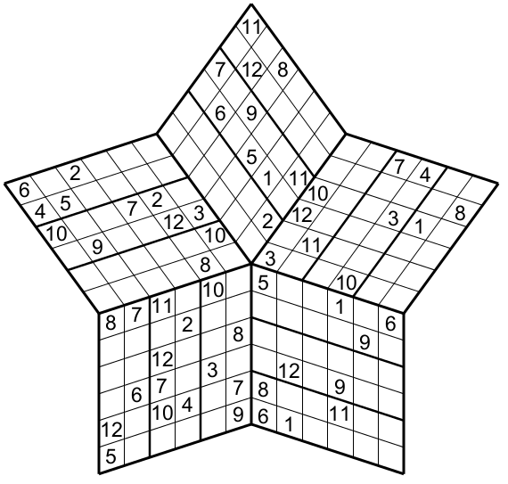 Super Spark Sudoku 5 points n3